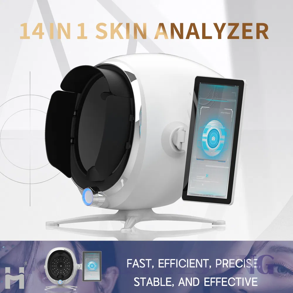 Professioneller Hautanalysator Multimodus-Erkennung für Feuchtigkeit, Öl und Elastizität
