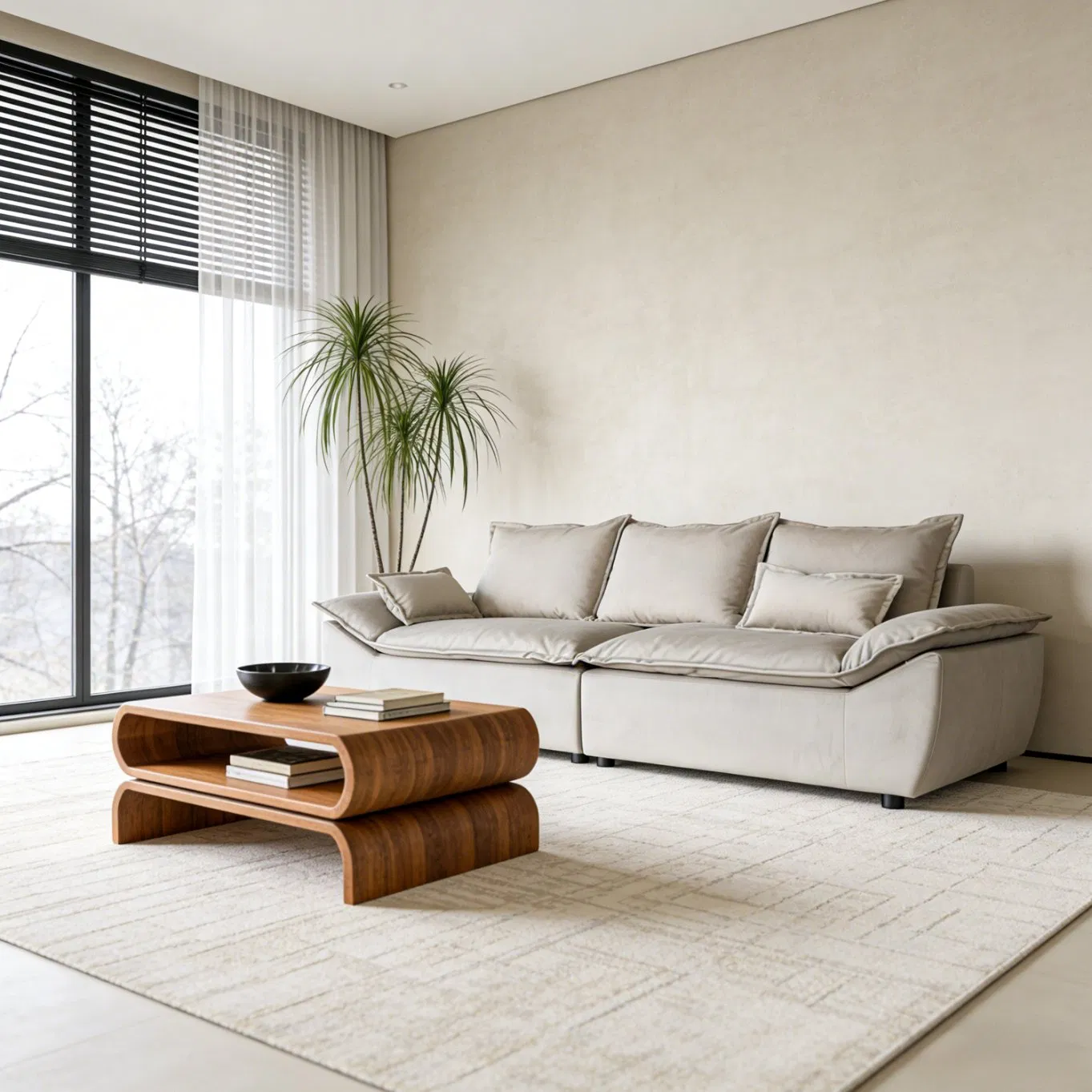 Wear-Resistant Fabric Sectional Recliner Sofa for Living Room, OEM/ODM Customized Leisure Hotel Corner Sofa Set Furniture