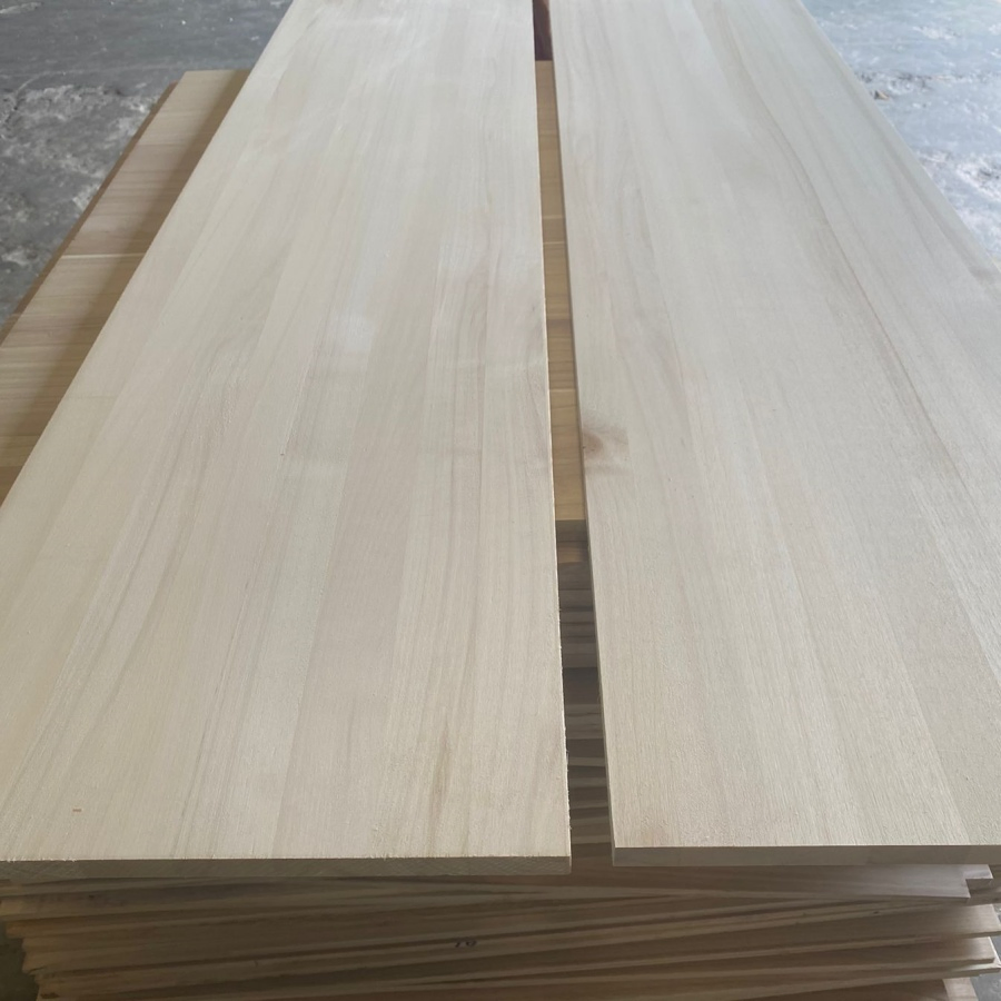 Kantenverleimte Massivholzplatten aus Pappel- und Paulownia-Holz für Imkereiausrüstung Bienenstockrahmen und Beutenkästen Geschliffene Oberfläche Kein Verziehen