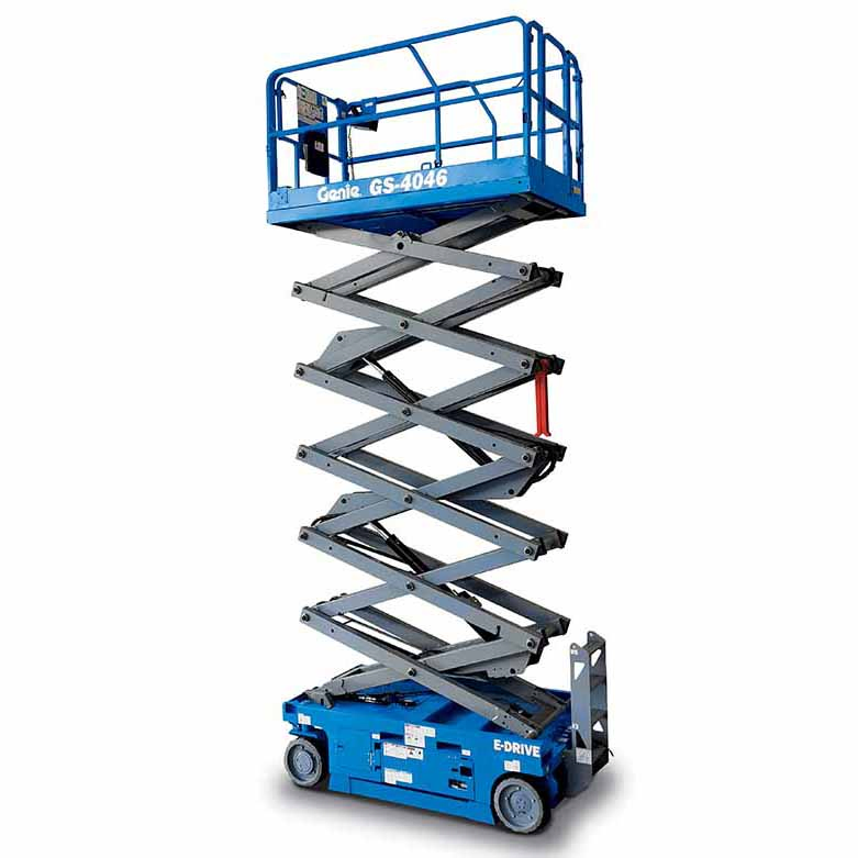 Genie Engine Angetriebene Selbstfahrende Scherenarbeitsbühne