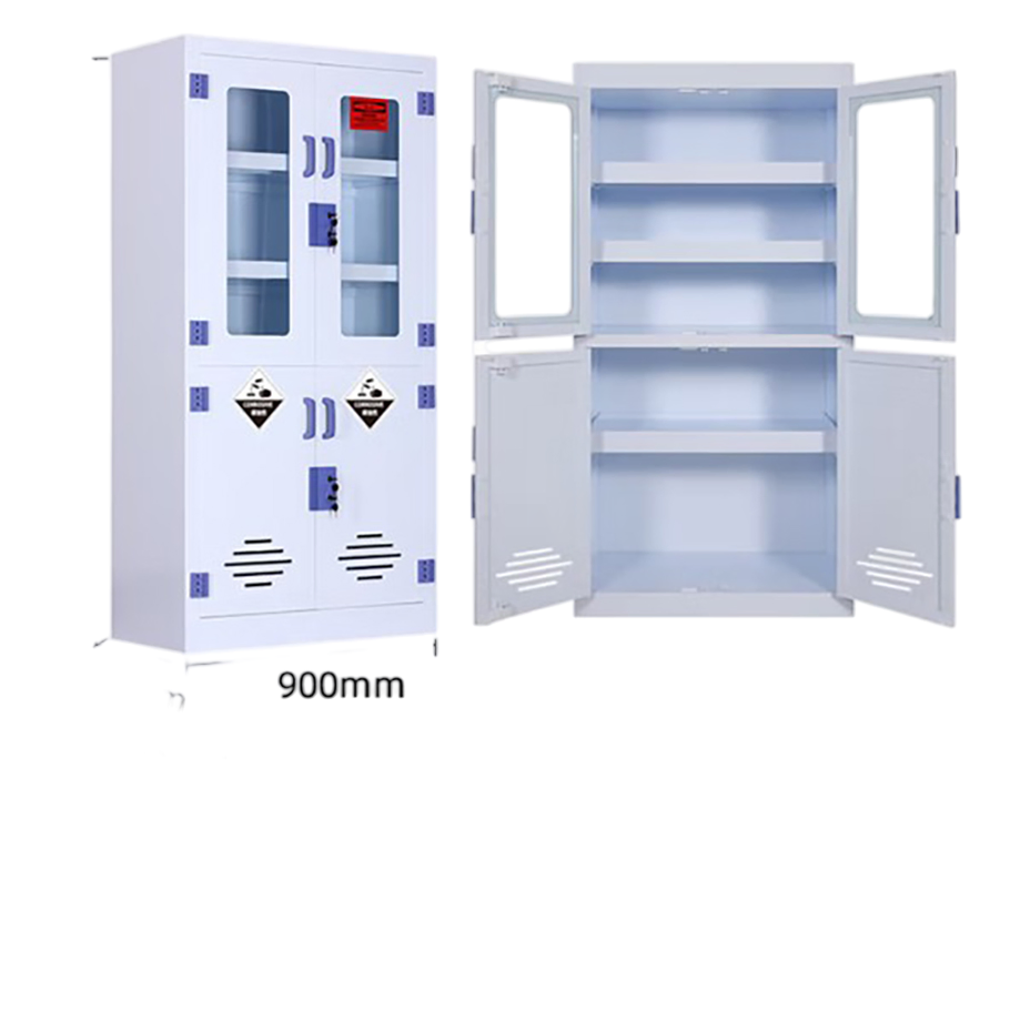 Laboratory Acid, Alkali, and Corrosion Resistant Chemical Medicine Cabinet