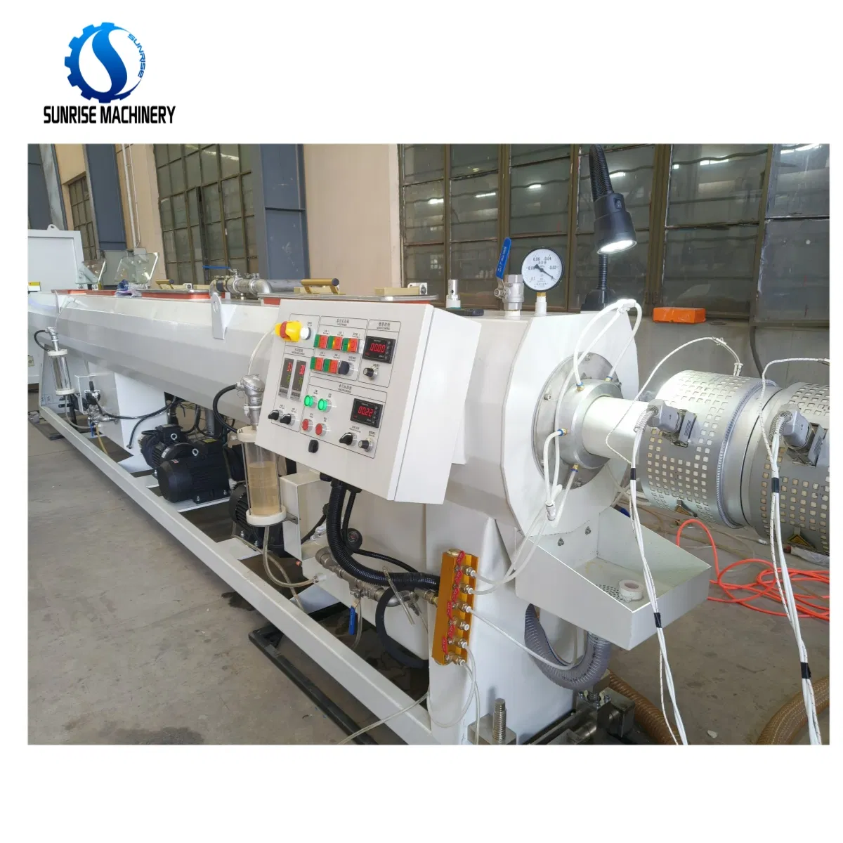 110mm 250mm Plastic HDPE PE / PVC UPVC Water Supply / Drainage Irrigation / Gas Pipe Tube Extrusion / Production Making Extruder Line