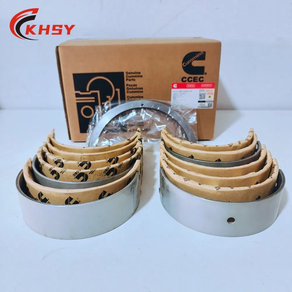 Cummins CCEC Genuine Main Bearing Set AR12250 Diesel Generator Marine Genset Repair Parts Chongqing K38 KTA38 Engine Bearings