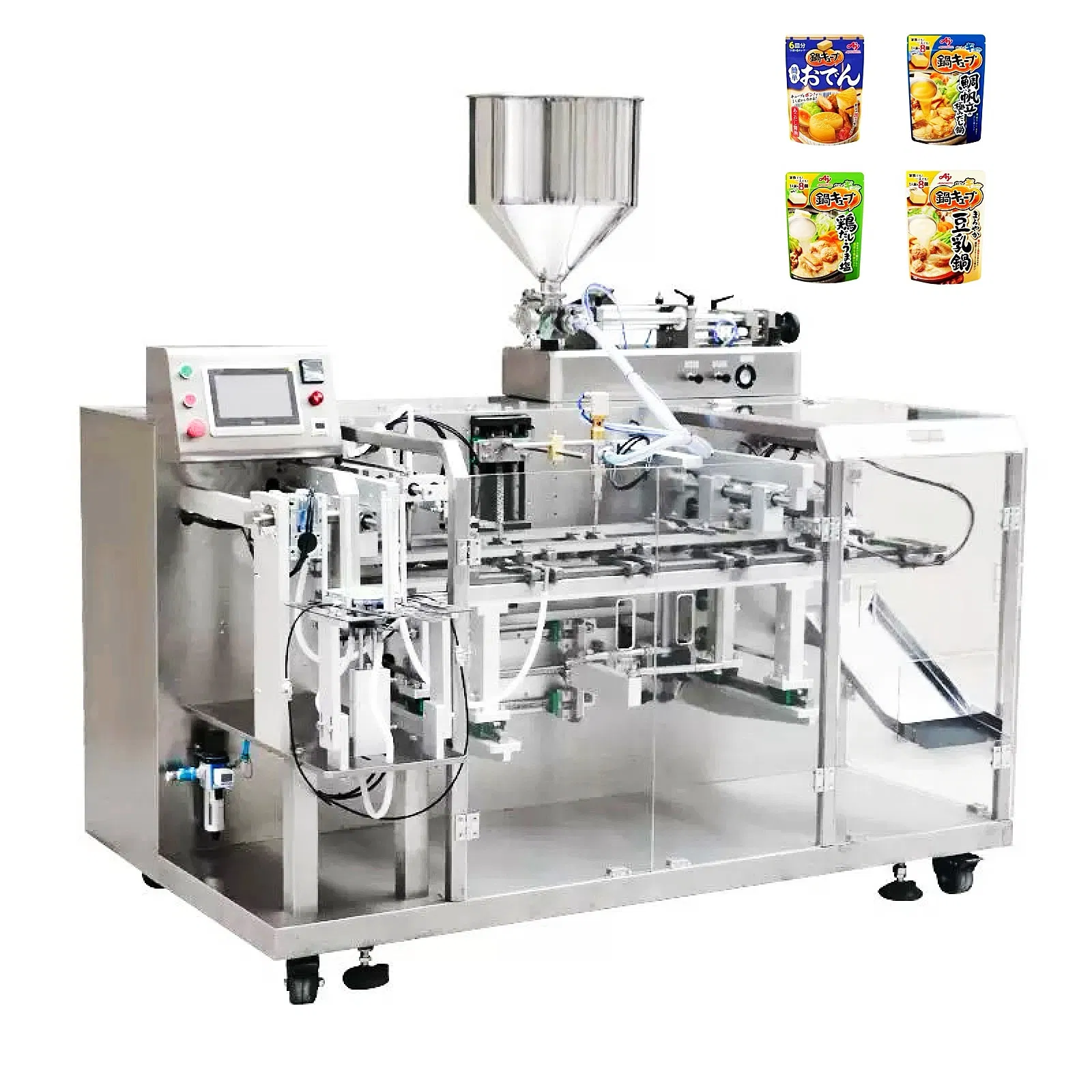 Liquid Filling Machine for Sauce, Detergent & Cosmetic Products