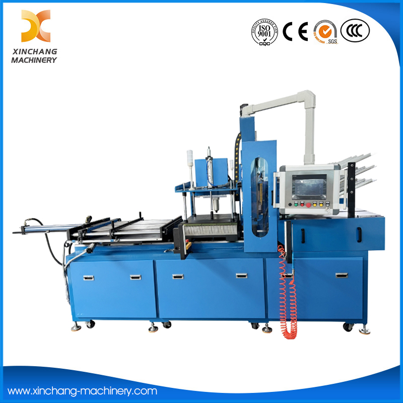 Automatic Fins Inserting and Tube Expanding Machine for No Frost Evaporators