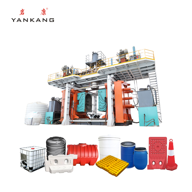 HDPE PE Plastic Tank Container Barrel Bucket Pallet Road Barrier Chemical Drum Extrusion Blow Blowing Molding Moulding Making Machine