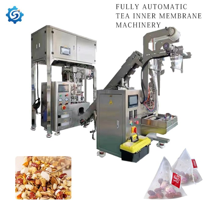 Vollautomatische Teebeutel-Verpackungsmaschine Ceylon-Schwarztee Innen- und Außenbeutel-Verpackungsmaschine OEM/ODM