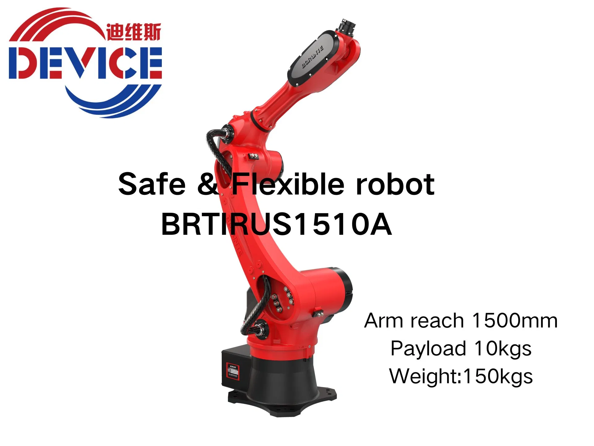 IP54 Borunte Robot Arm for Stamping Tasks