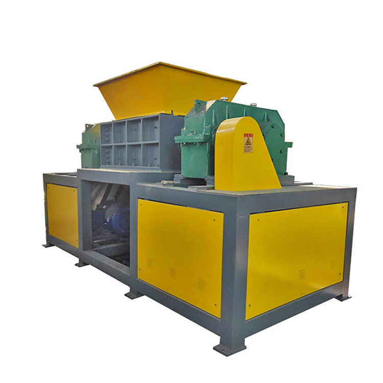 Double Shaft Hard Plastic Shredder Crusher Machine