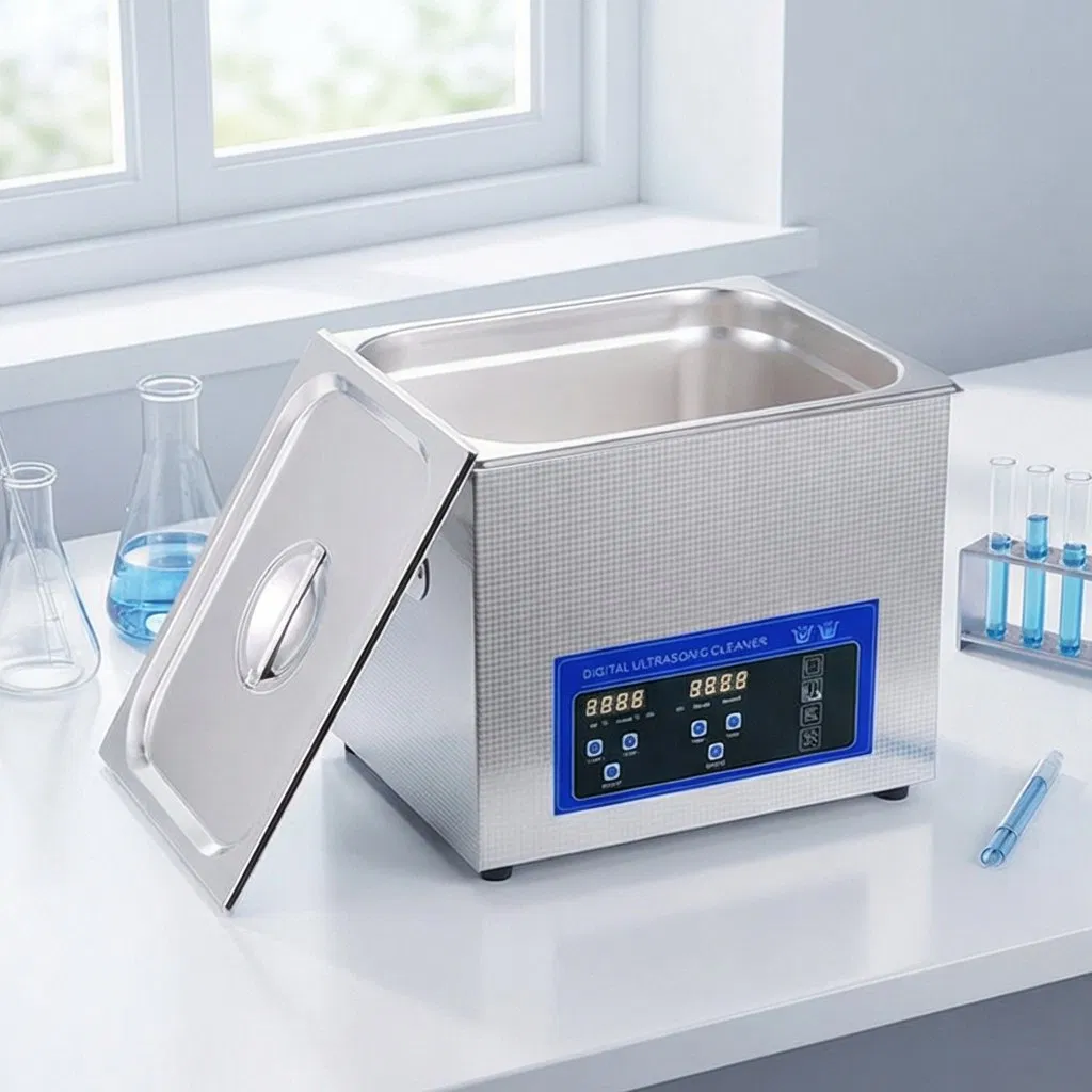 0.8L~30L Benchtop Ultrasonic Cleaner Cleaning Machine Equipment