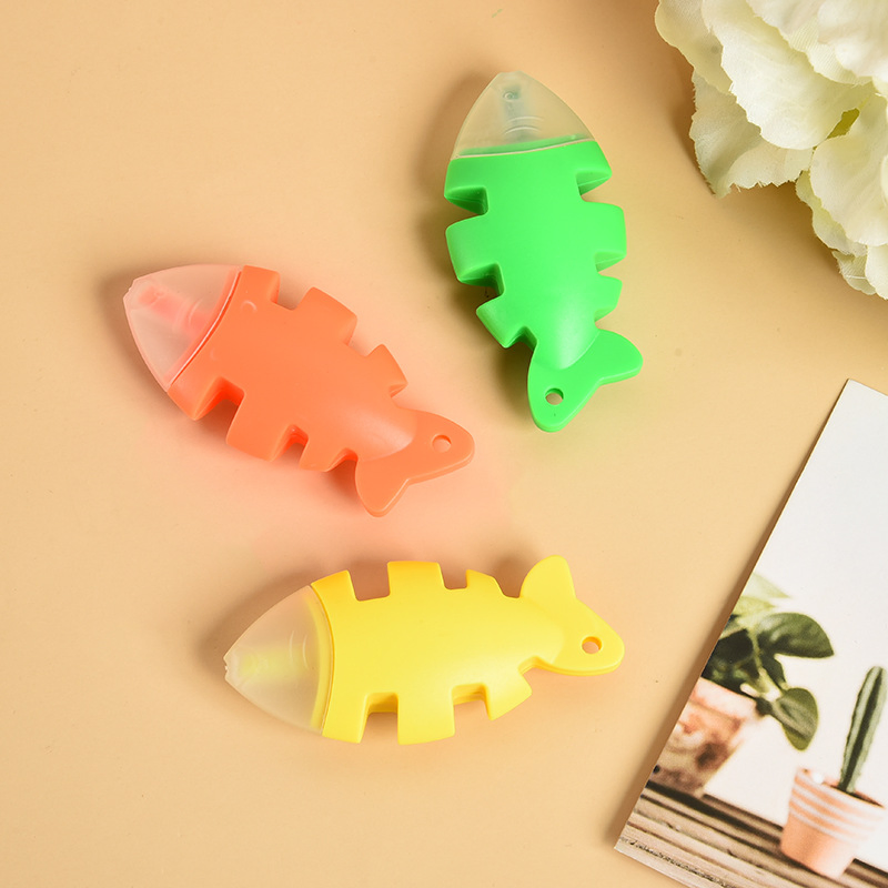 Mini Size Fish Shape Highlighter Gift for Kids Marker