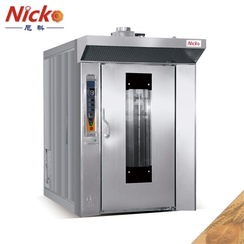 12 Trays Rack Convection Electrical Rotary Oven