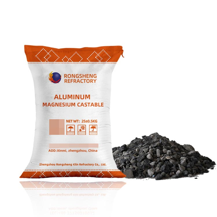 Silicon Carbide Unshaped Refractory Material Low Cement Insulating Mortar High Alumina Refractory Castable for Heat Treatment Furnace