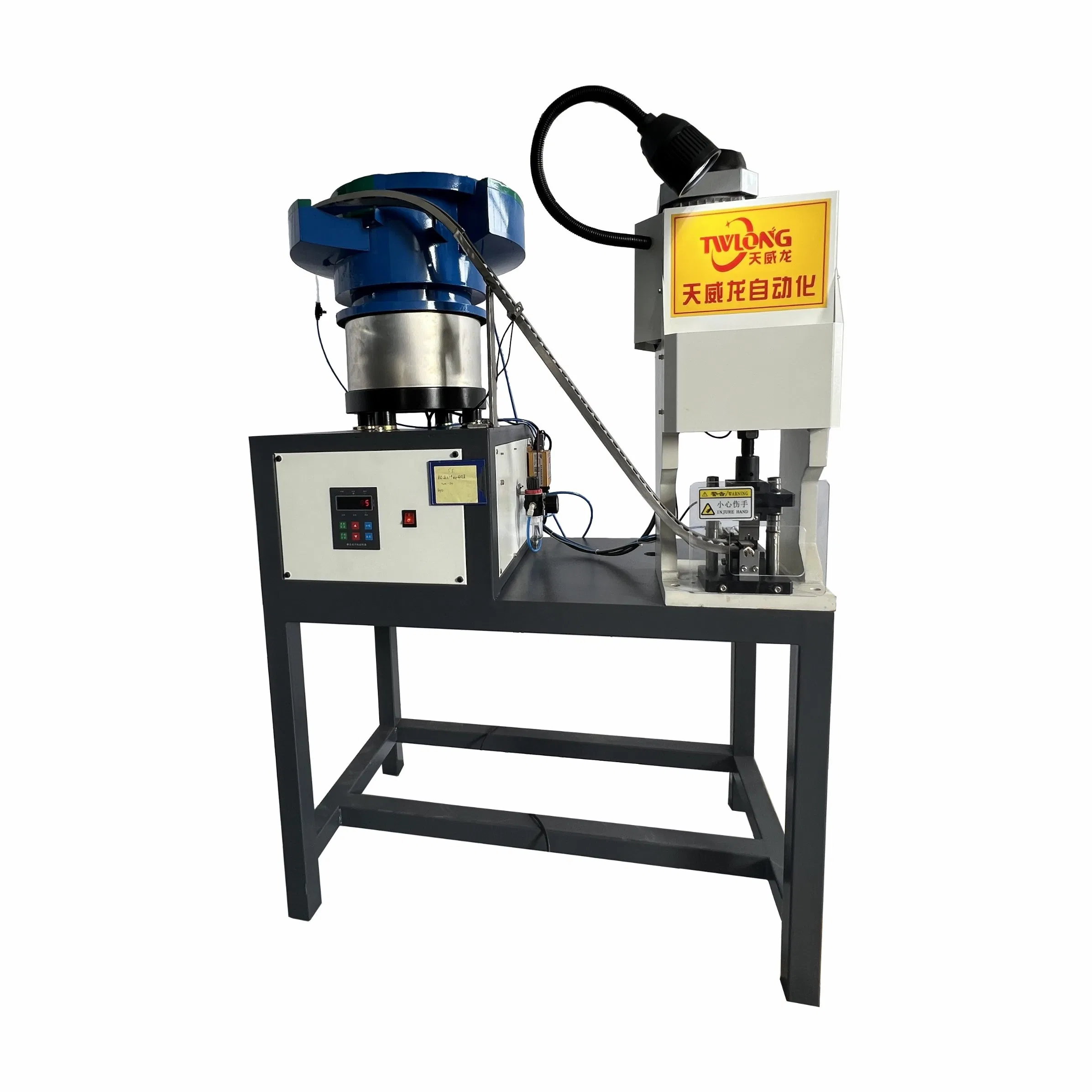European Plug Insert Riveting Machine Power Cord Wire Cable Terminal Crimping Machine
