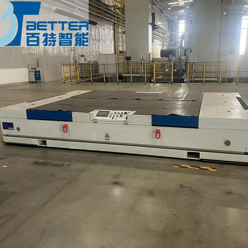 High Maneuverability Trackless Transfer Cart for Factory Handling with SGS