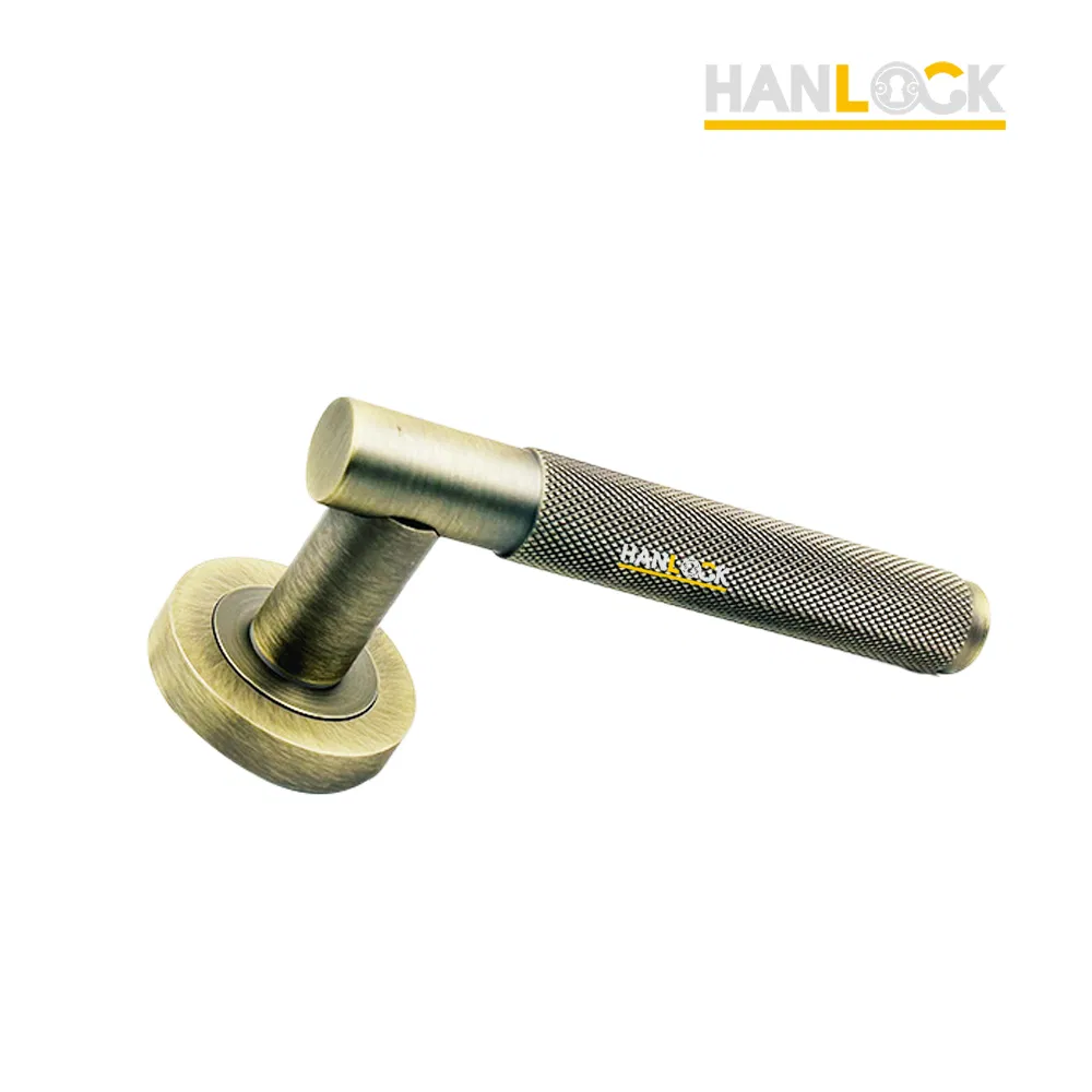 Solid Aluminum Heavy Duty Wooden Door Handle Round Aluminum Alloy Door Handles