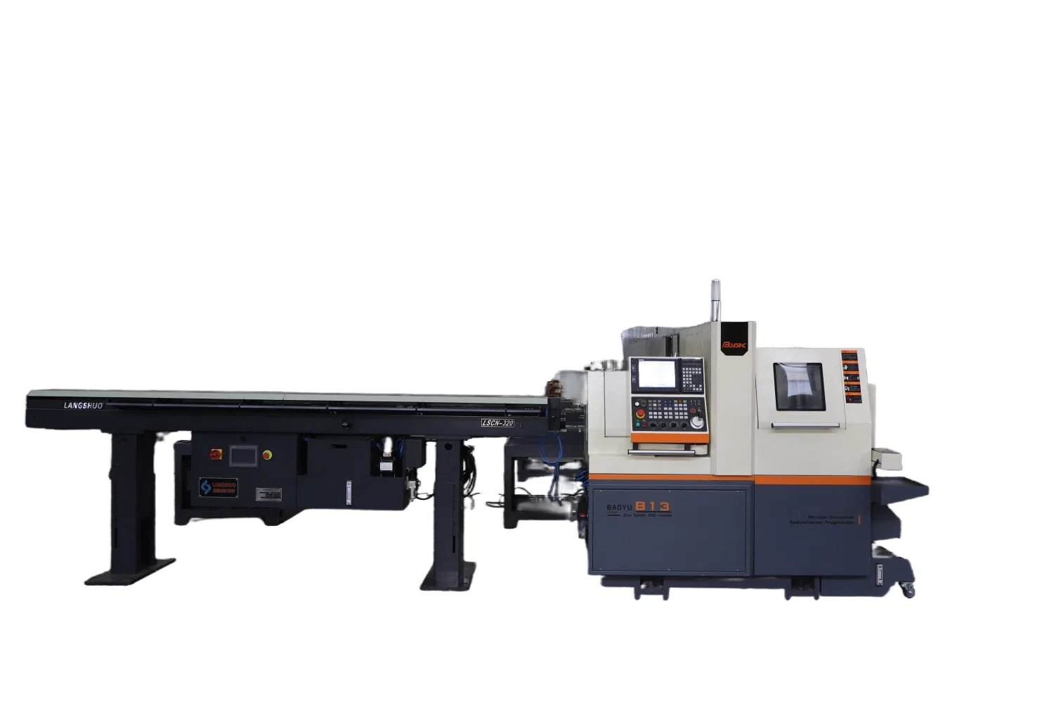Dual Spindle Turning Milling Swiss Type 5 Axis Sliding Headstock CNC Lathe