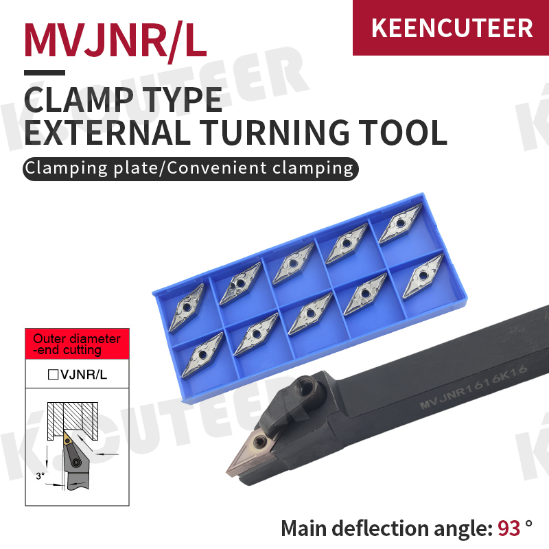 Durable MVJNR1616K16 Tool Holder for Efficient Metal Turning