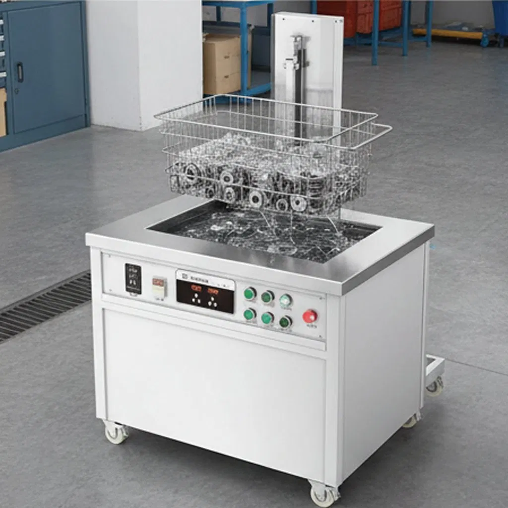 38~2400L Anpassbare industrielle Ultraschallreinigungsanlage mit Filtrations- und Hebesystem Einzeltank-Reinigungsgerät
