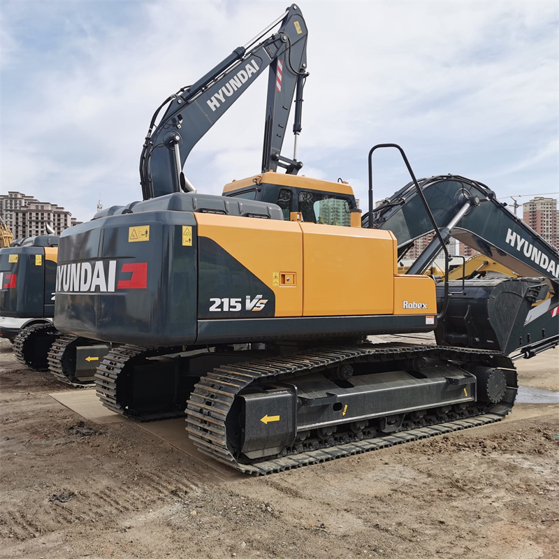 Second-Hand Hyundai 21ton 215vs Used Hydraulic Digger Good Condition 210 and 225 Excavator for Sale