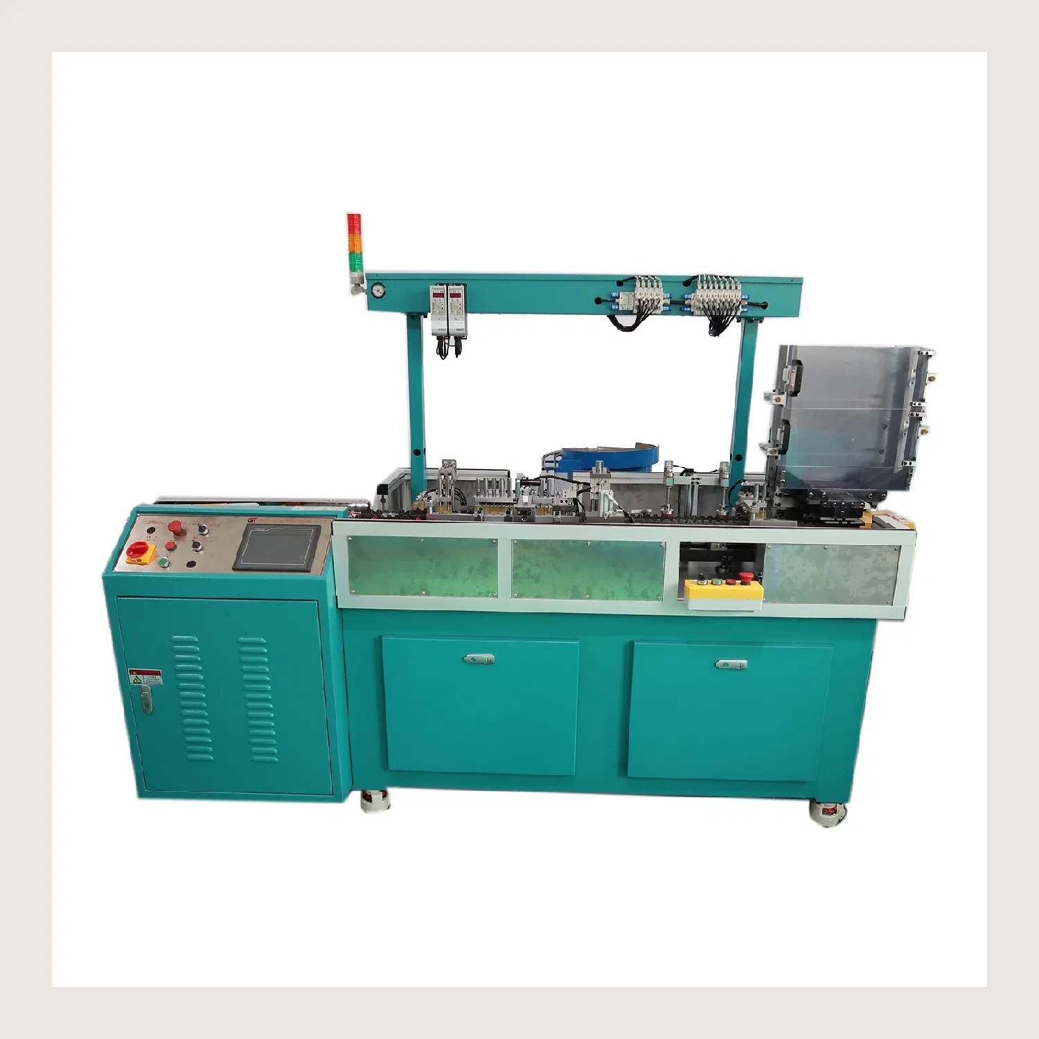 Machine d'assemblage de poignées en caoutchouc