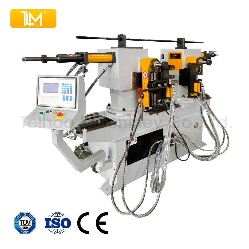 SW38 Double Heads Furniture CNC Automatic Manual Steel Rod Bender Pipe and Tube Bending Machine with 90 Degree