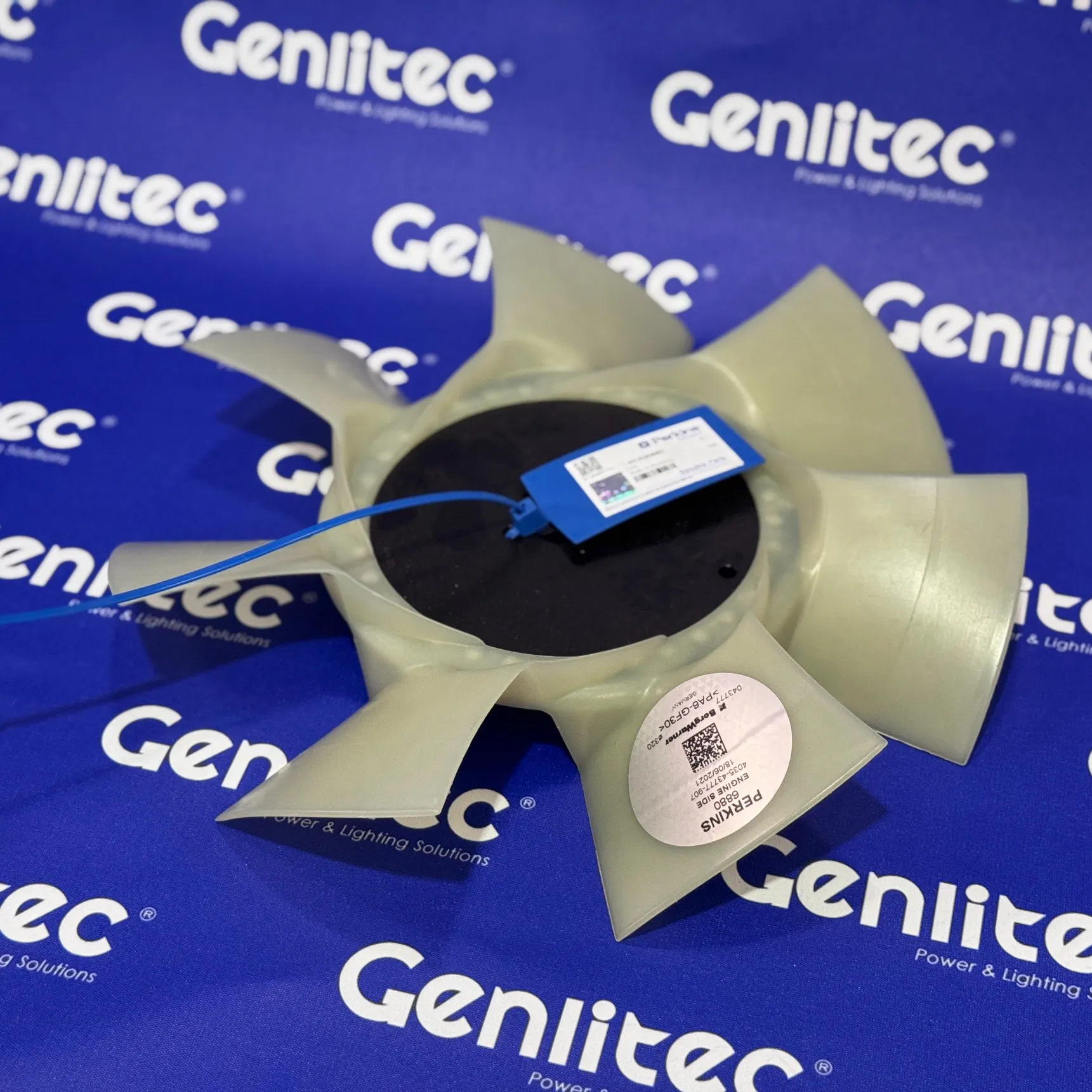 Perkins 145306880 Engine Cooling Fan for 402D, 403D, HP400, 400 Series Diesel Engines