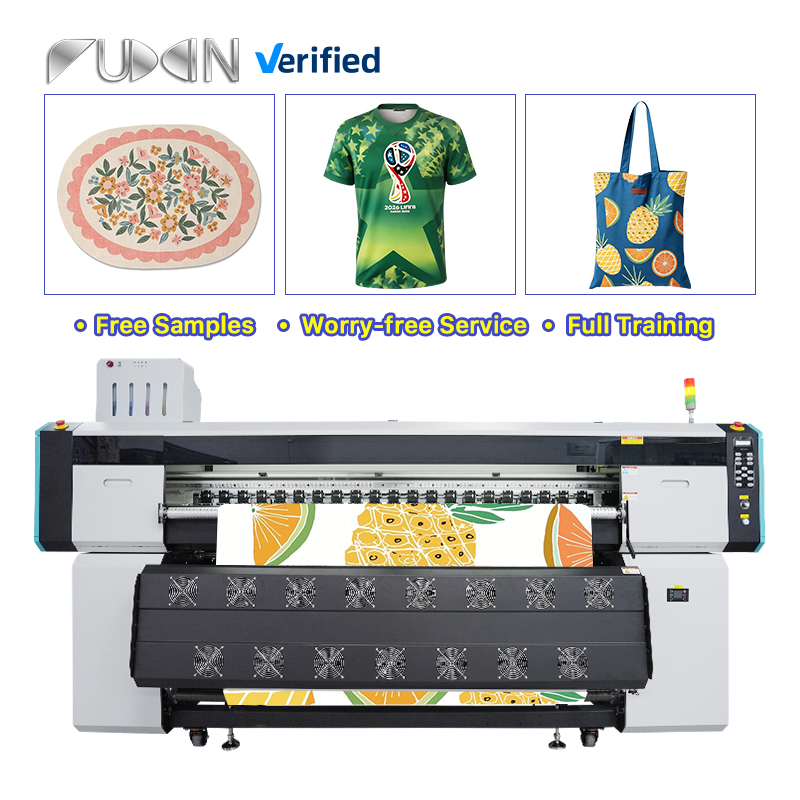 1,6 m/1,8 m/1,9 m Breitformat-Automatik-Hochgeschwindigkeits-Sublimationsdruckmaschine für Teppiche und Vorhänge
