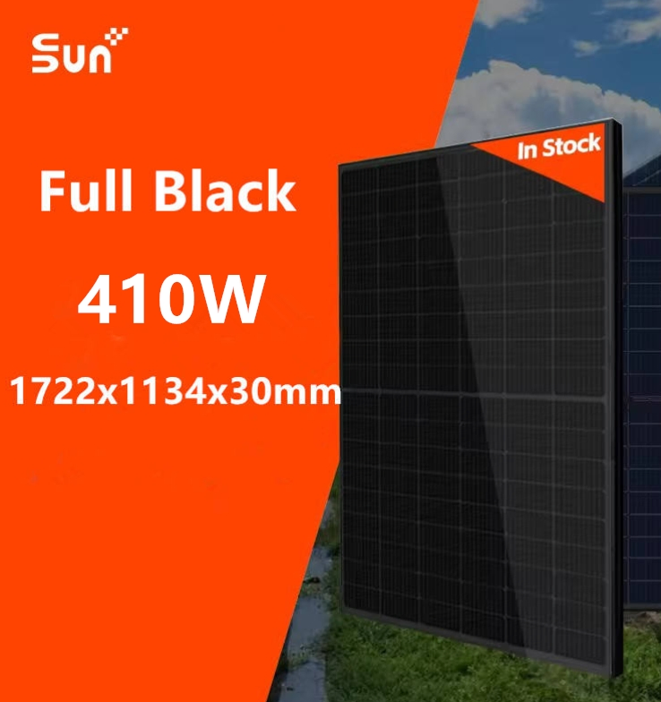 Pannello solare fotovoltaico Sunplus Mono N-Type 410W tutto nero