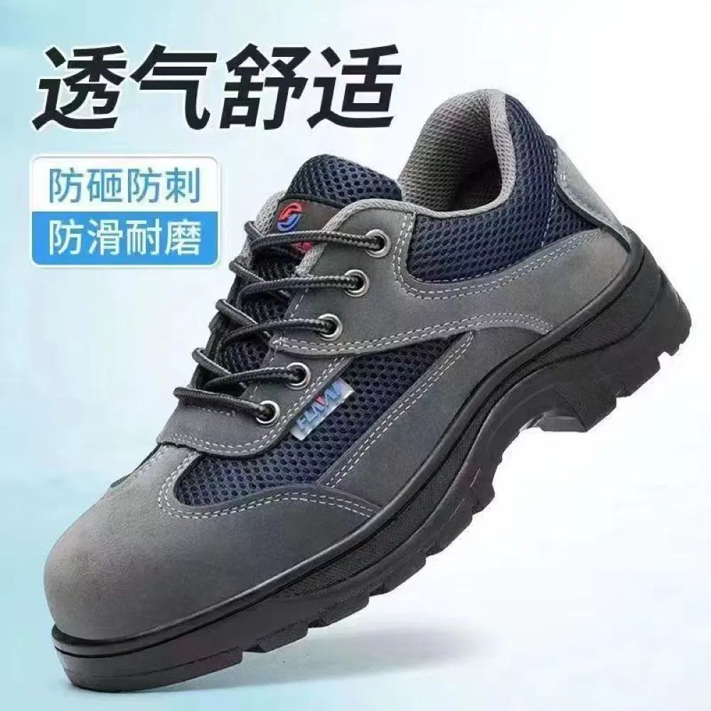 Scarpe antinfortunistiche robuste con caratteristiche anti-schiacciamento per petrolio e petrolchimico
