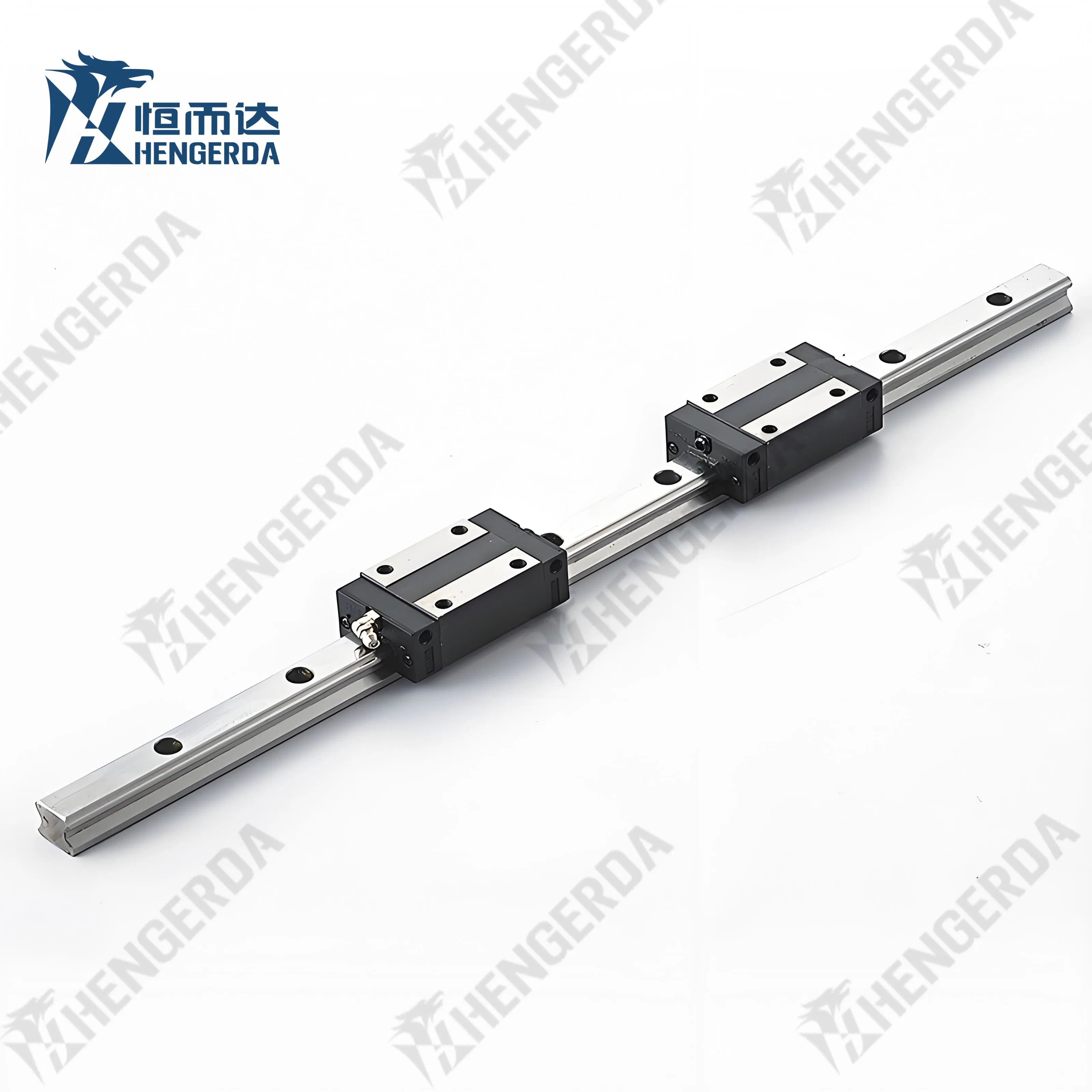Heavy Load Linear Guide with 15, 20, 25, 30, 35, 45mm Flange Square Type Linear Bearing Guide