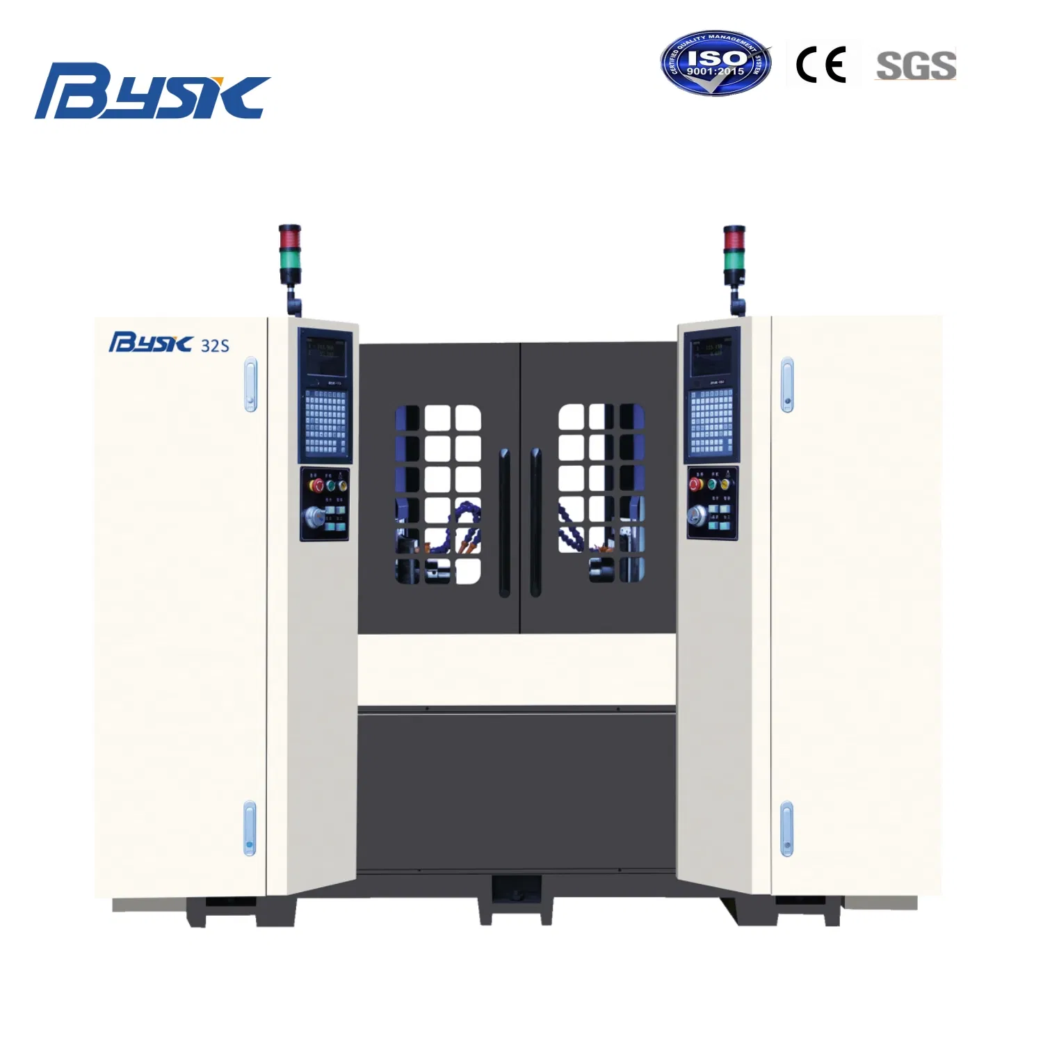 Fully Automatic Dual Spindle Gang Tool-Traveling CNC Lathe with Loading Unloading Arrangement