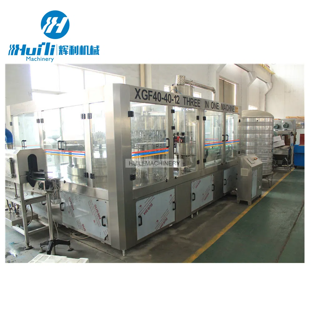 2000 to 20000bph High Speed Automatic 3 in 1 Carbonated Beverage Soda Mineral Water Pure Water Juice Tea Bottling Machine Production Line Drink Filling Machine