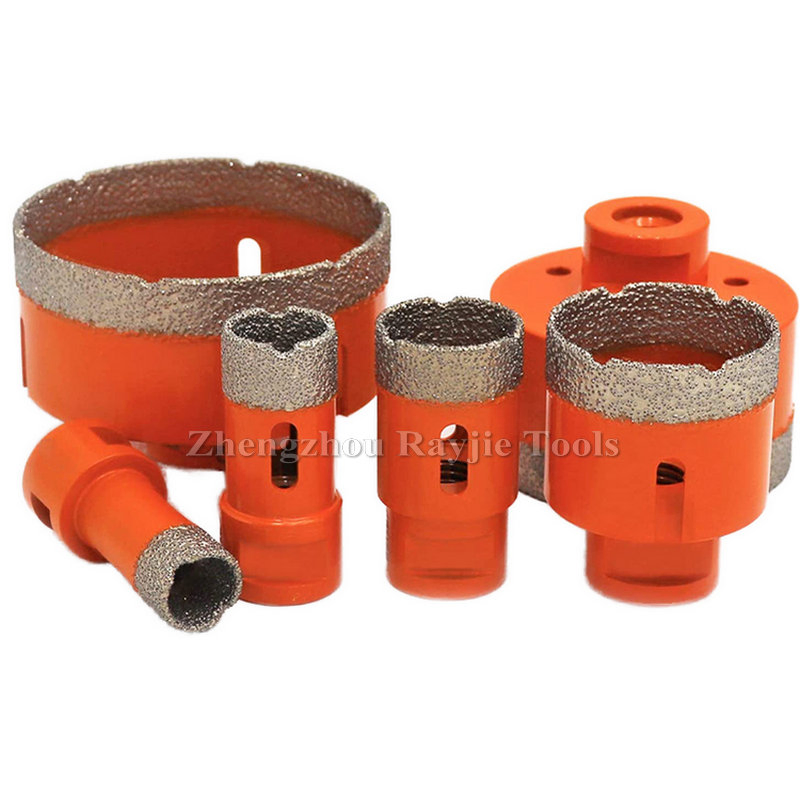 M14 Diamond Core Drill Bit 6-130mm Dry Vacuum Brazed Diamond Granite Cutting Hole Saw for Granite Tile Marble Ceramic