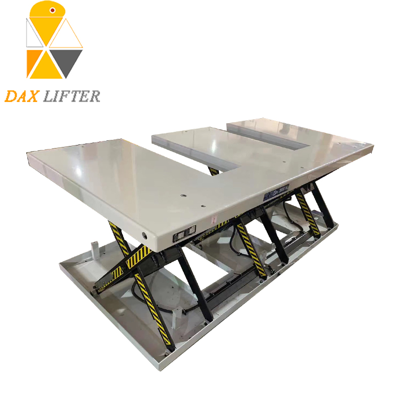 Daxlifter E-Form Sonderanfertigung Scherenhubtisch