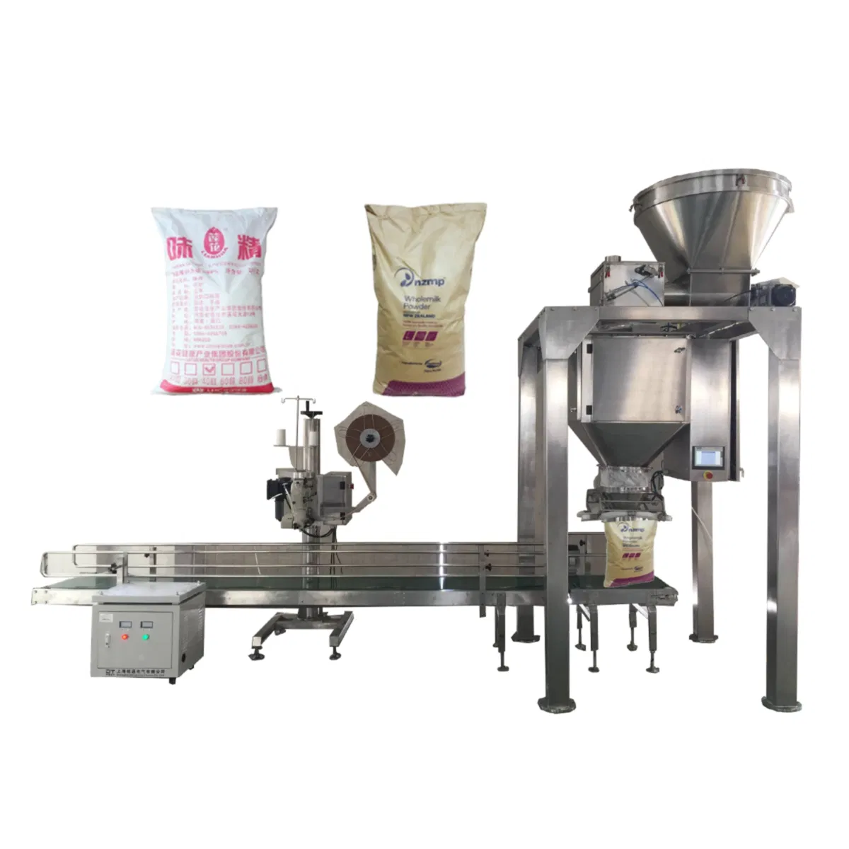 5kg bis 50kg Hochwertige Reismehl-Halbautomatische Verpackungsmaschine