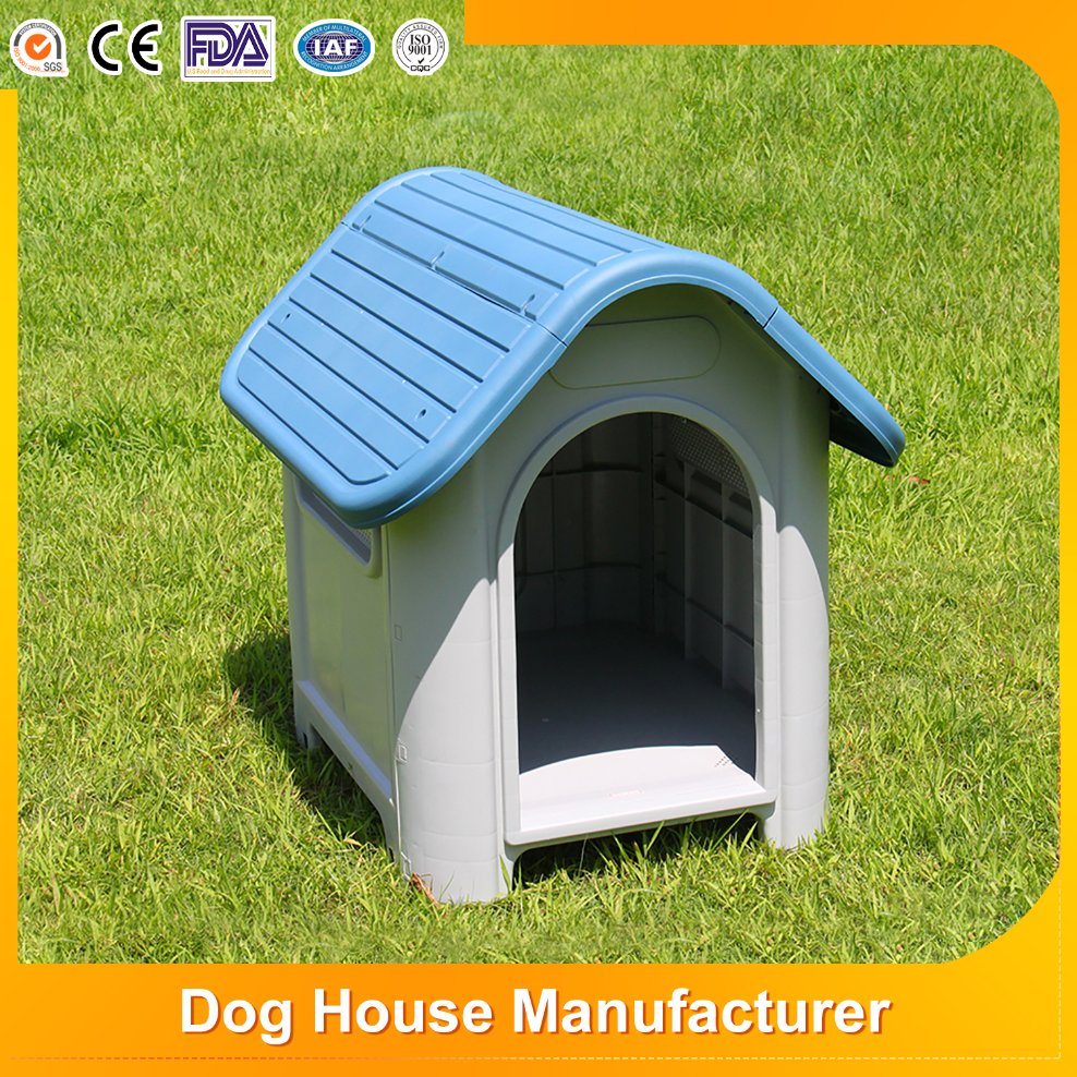 Custom Weatherproof All-Season PP Material Plastic Big Pet Kennel Cat Crate Shelter Eco-Friendly Waterproof Sunscreen Dog Pet House