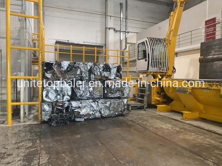 Pressa imballatrice mobile per rottami di auto per carrozzeria di auto rottamate, rottame metallico, macchina imballatrice idraulica per riciclaggio, compattatore, pressa imballatrice per rifiuti di ferro, alluminio, rame, acciaio, auto