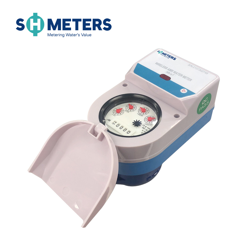 Contatore d'acqua smart wireless digitale in ottone da 20 mm Nb Iot 485 con controllo valvola