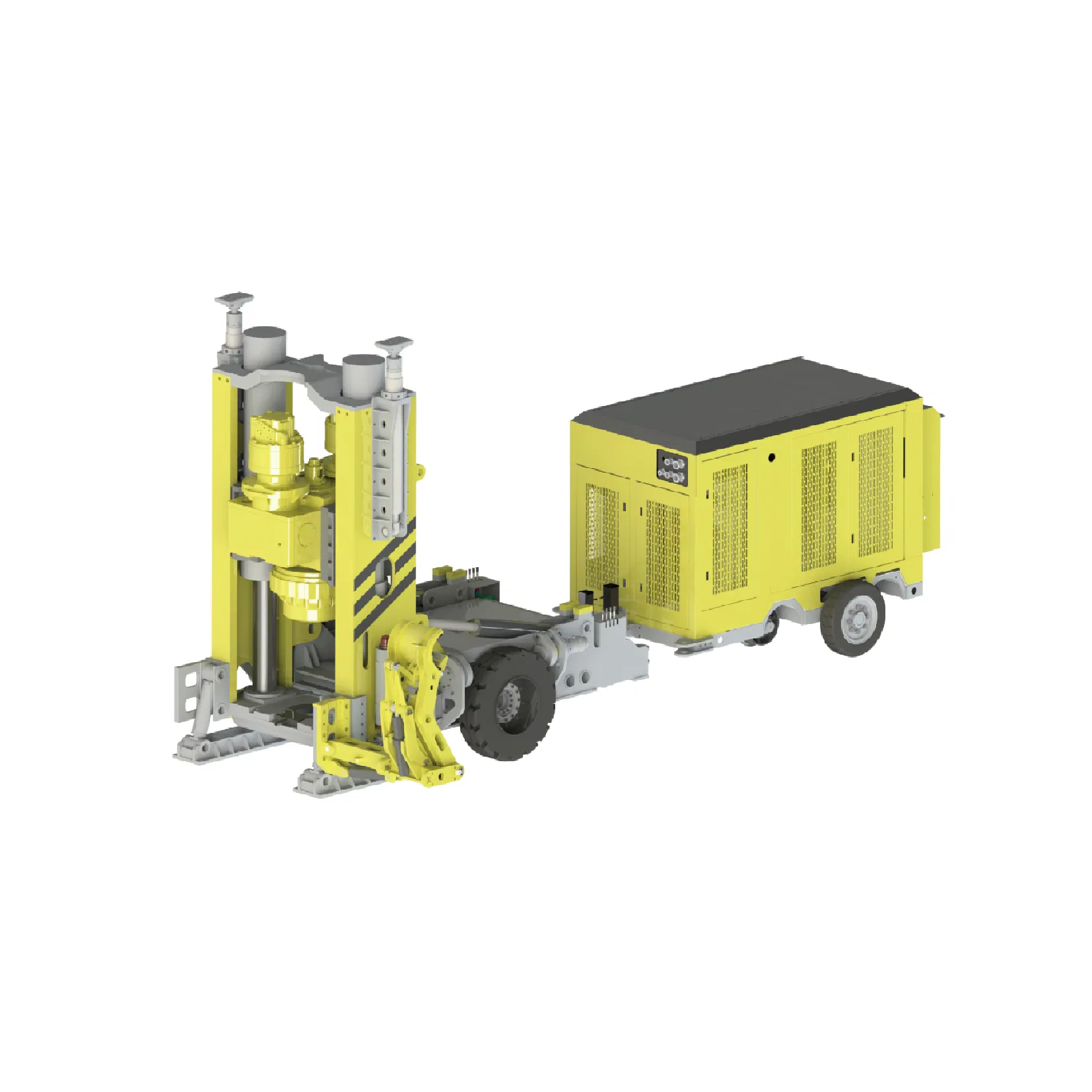 AT-3000 Macchina alesatrice raise borer su rotaia, diametro pozzo 3 m