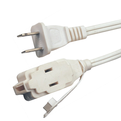 3-Pin American Single-Outlet Extension Cord (AL-03+ AL-04)