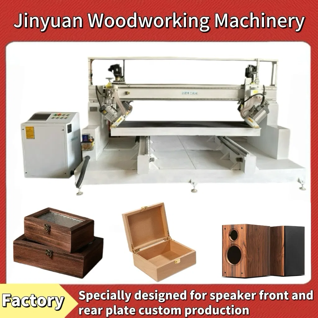 Eight Axis 45 Degree Audio Gift Box Slotting Machine