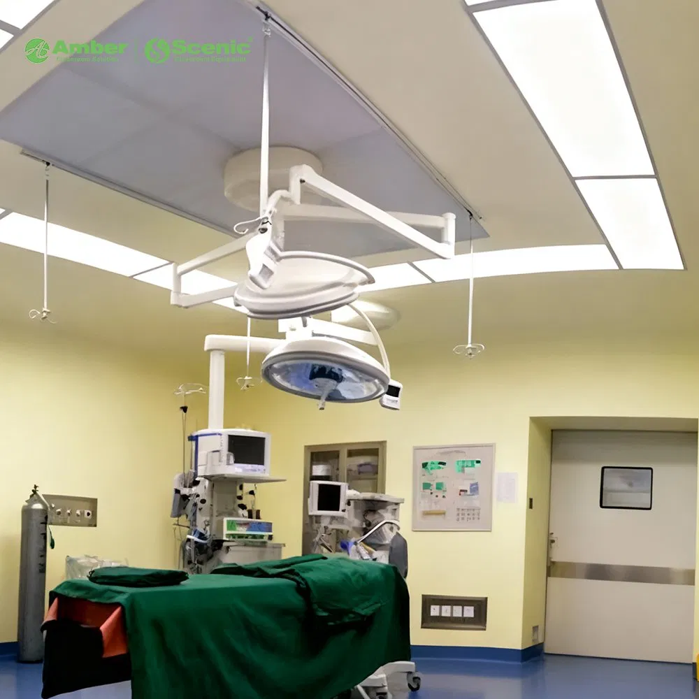 Modular Glass Wall HVAC Operating Theater Panels