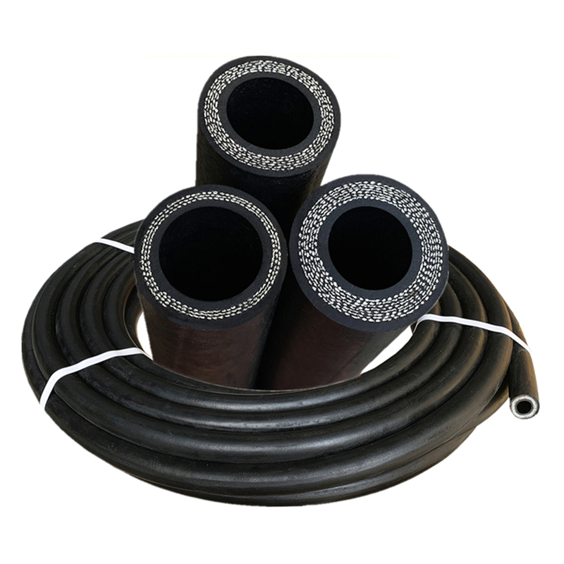 En856 4sp 4sh 2 Inch Flexible Braided Reinforced Heat Delivery Fuel Oil Hose Rubber Assembly Hydraulic Rubber Hose