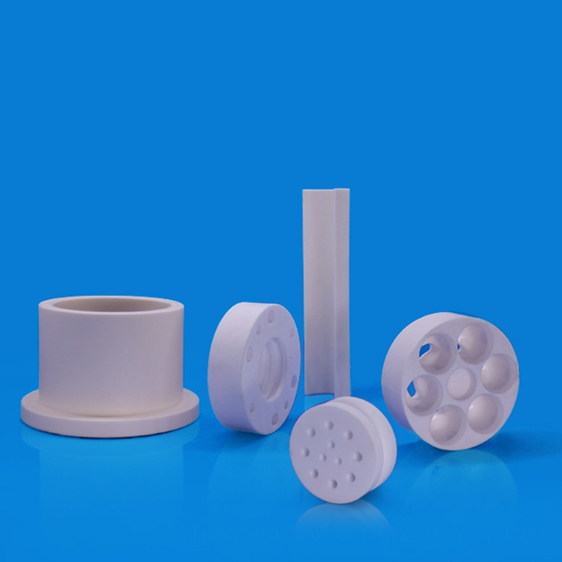 Maßgefertigte hochreine Al2O3-Aluminiumoxid-Keramik-Industriepräzisionsteile aus Aluminiumoxid