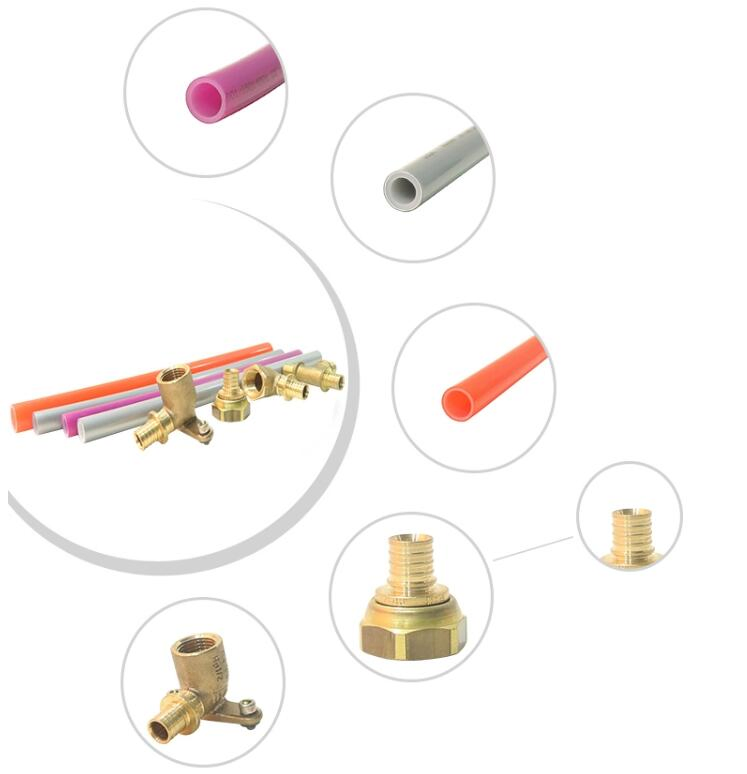 Pex Pipe with PPSU Fitting Brass Fittings
