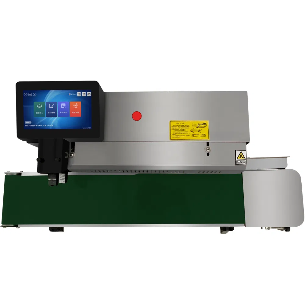 Continuous Automatic Band Sealer with Coding Printer