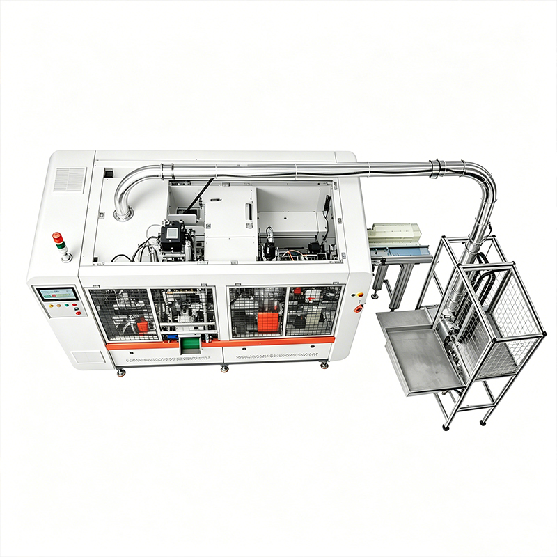 150-180 Stück/Min Ultraschall-Siegel-Pappbechermaschine mit 1 Jahr Garantie