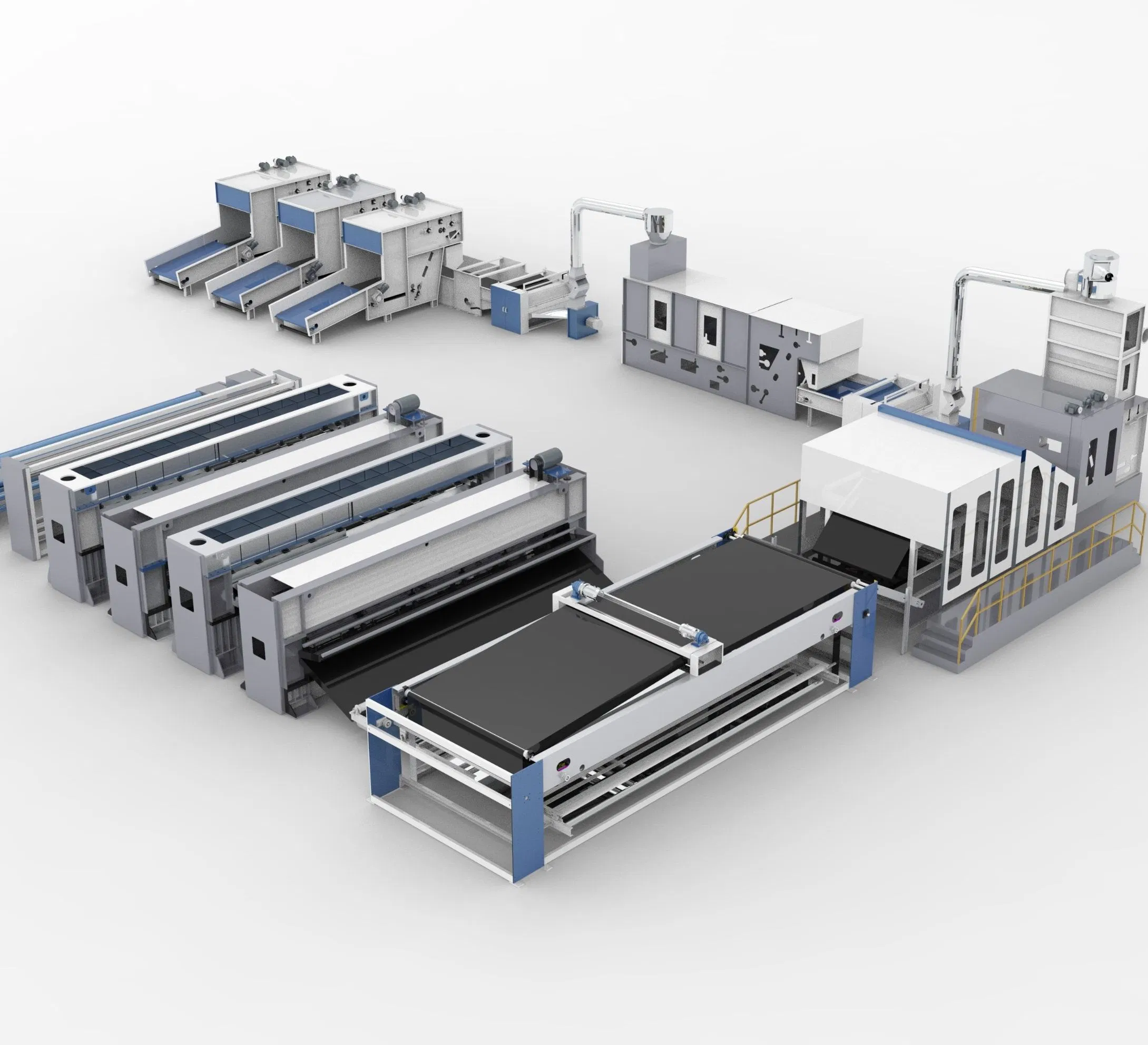 Geotextil-Nadelvlies-Produktionslinie
