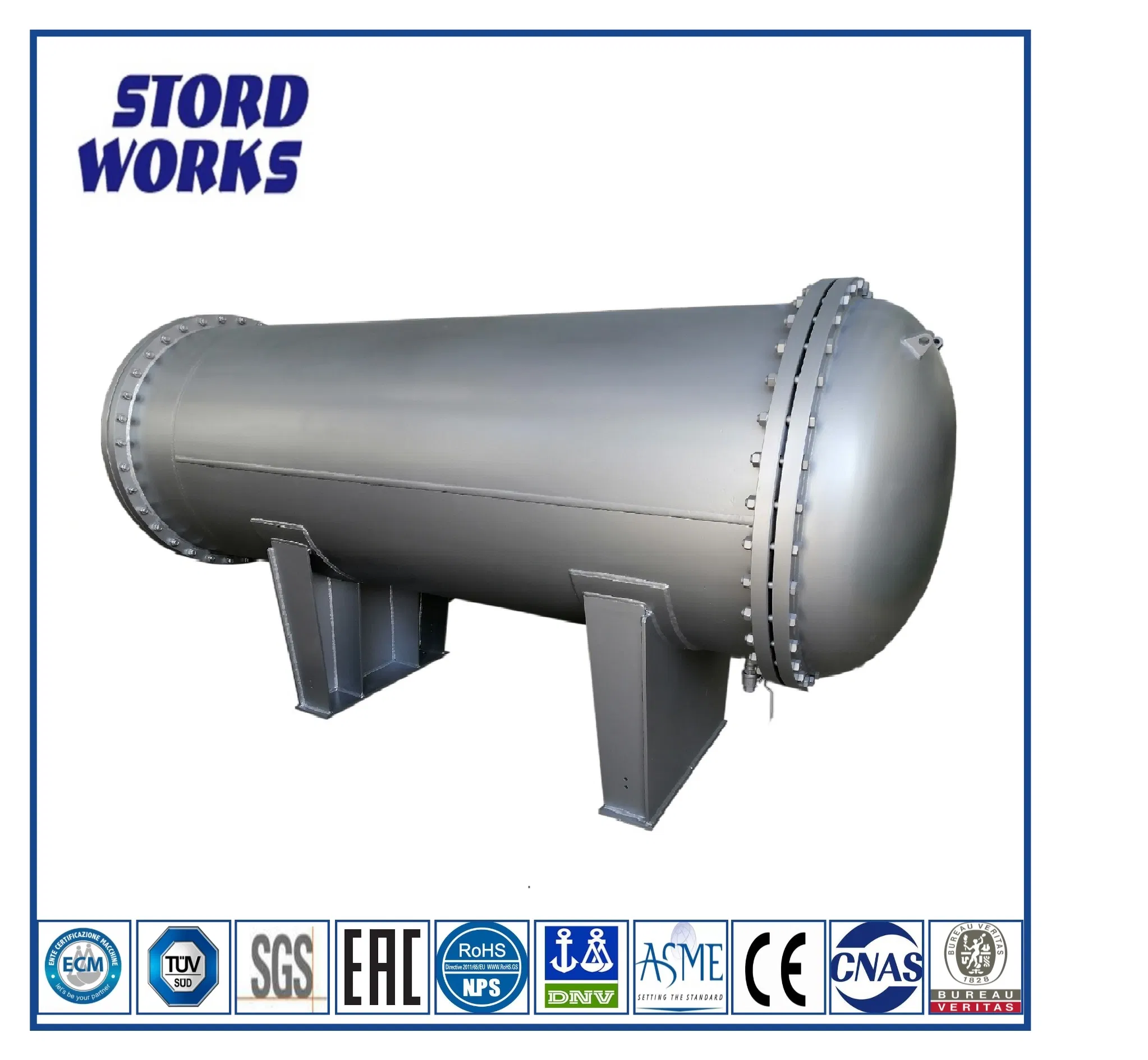 Customized Stainless Steel Shell and Tube Heat Exchanger